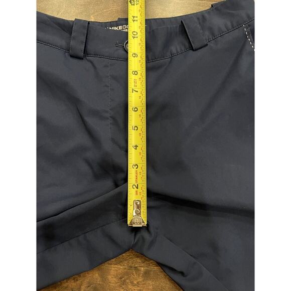 Nike Womens Blue Dri-Fit Golf Tour Performance Stretch Shorts Size 4 452942-410 - Picture 9 of 10